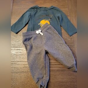 Tag Gray Cozy Fleece Joggers
